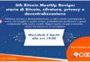EVENTI IN VENETO – Bitcoin MeetUp Rovigo: Bitcoin, cifratura, privacy e decentralizzazione