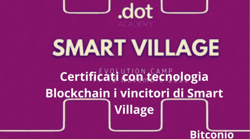 Certificati con tecnologia Blockchain